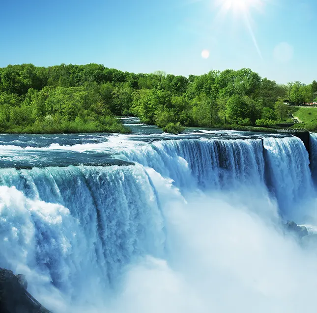 Les chutes du Niagara